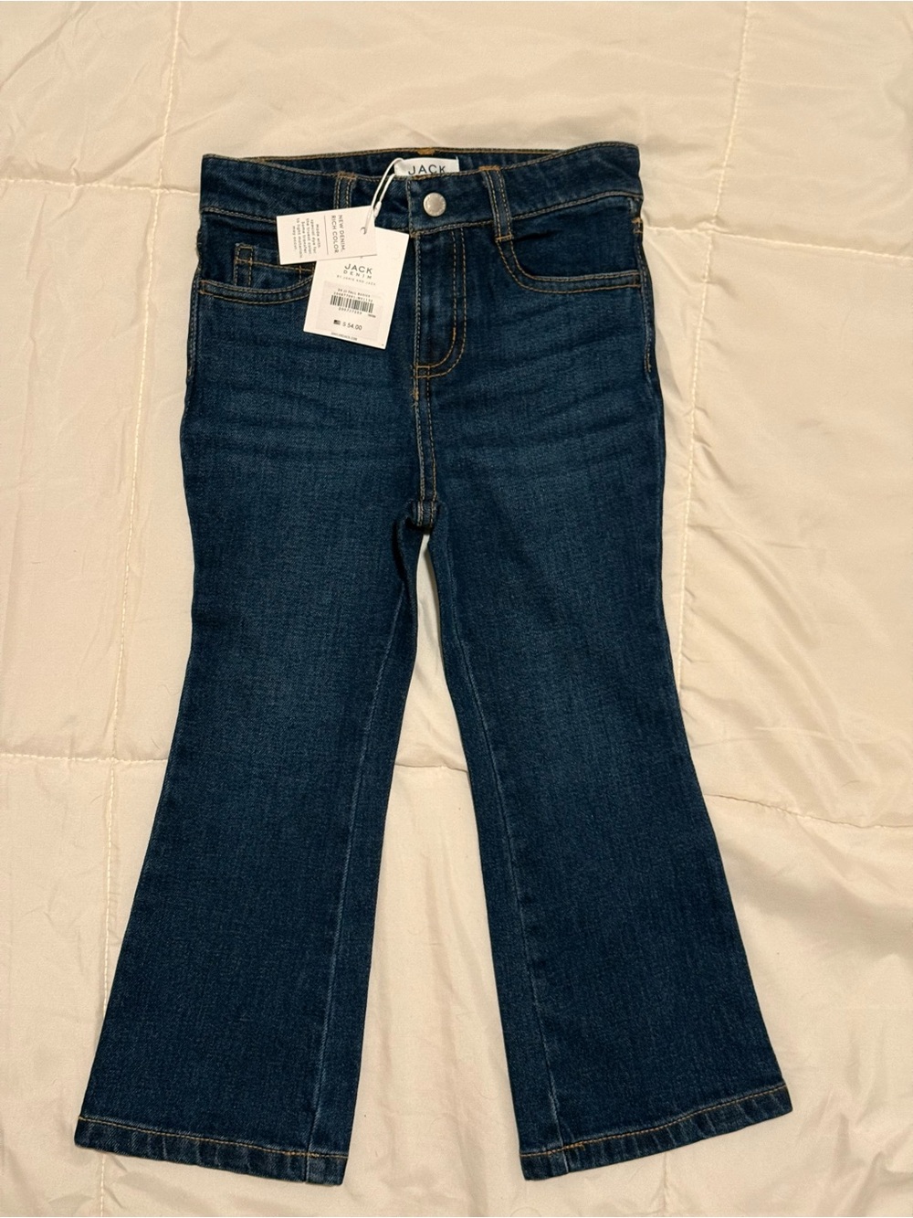 Janie & Jack size 5 bootcut jeans denim